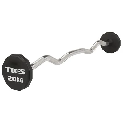 12-Sided Urethane Ez Curlbarbells