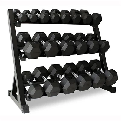 3-TIERS DUMBBELLS RACK
