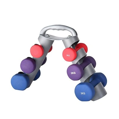 Neoprene Dumbbell Set with Stand