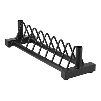 Plate Rack With Barbell Holder