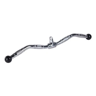 Revolving Curl Bar With Rubber Ends