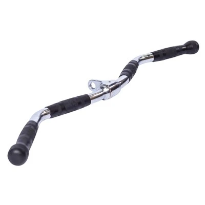 Revolving Curl Bar With Rubber Handle